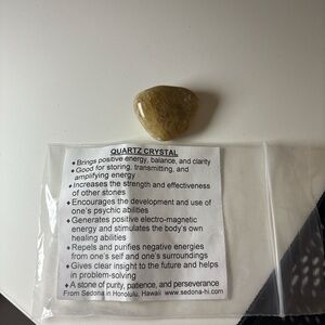 Yellow Quartz Crystal